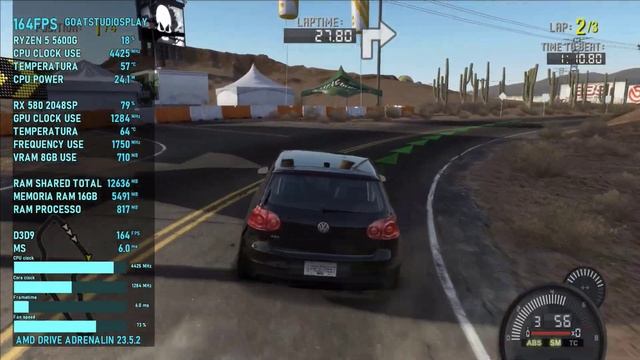 NEED FOR SPEED PROSTREET / RYZEN 5 5600G / RX 580 8GB 2048SP / TESTING IN 1080P ULTRA ! смотреть онлайн