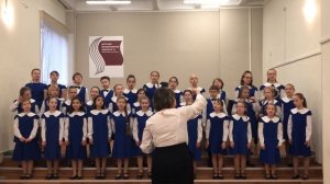 Москва. Младший хор хорового отдела "Веселые голоса" ДМШ№8 им. А. Островского