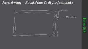 JTextPane StyleConstants & SimpleAttributeSet Part 2/3 | Java Swing Tutorial #16