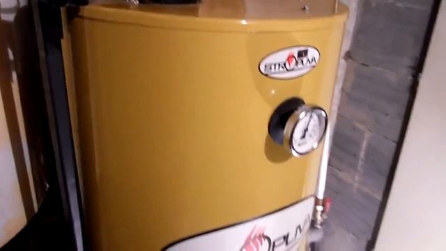 Котел длительного горения Stropuva в работе смотреть онлайн