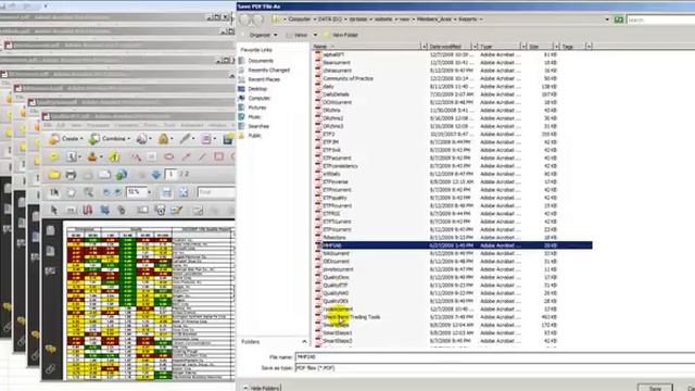 demonstration of generating daily reports with Excel, macros, Word and Adobe смотреть онлайн