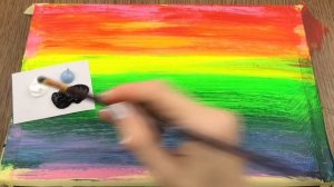 Как легко нарисовать пейзаж при лунном свете - Учебное пособие по акриловой живописи