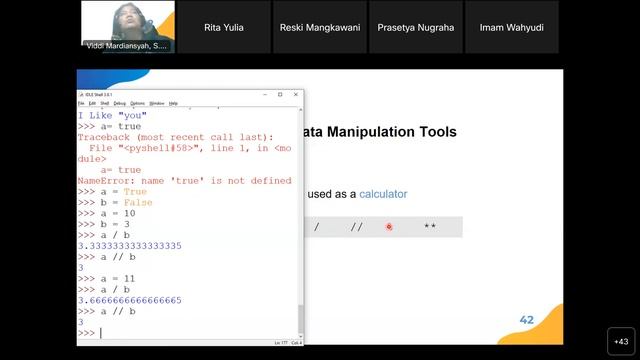 4. Data Types, Variables, Basic Input-Output Operations, Basic Operators