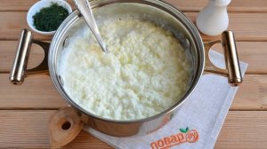 Домашний сыр из молока и сметаны