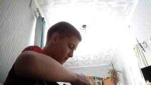 Моя гитаре Rockdale folk novel 110-BK и лестница