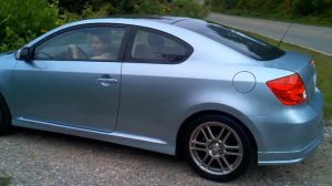 My brand new 07' Scion tC in azure pearl blue