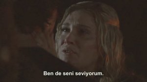 The 100 - Finn & Clarke - Finn Ölüm sahnesi Türkçe altyazılı hd