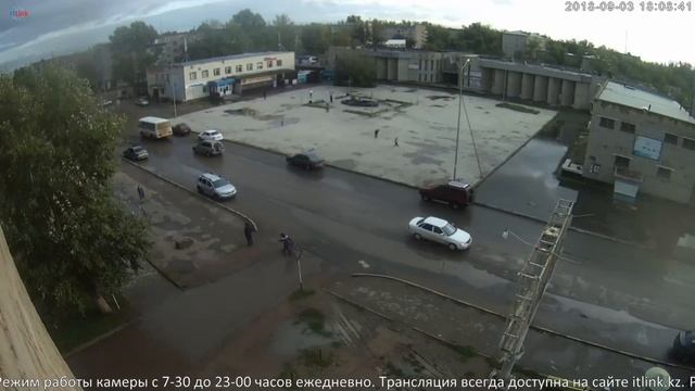 Прямая трансляция Площадь Октябрь г.Курчатов, ВКО, Казахстан смотреть онлайн