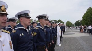 ритуал производства в офицеры выпускников «Военно-морской академии им. Н.Г. Кузнецова»