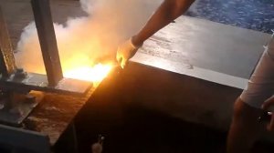 Железный термит(термитный карандаш) самодельный/homemade Iron termite (thermite pencil)