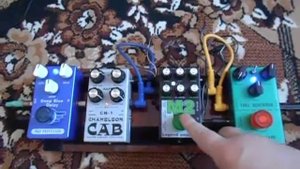 Мои бюджетные педалборд и электрогитара по состоянию на ноябрь 2021г.