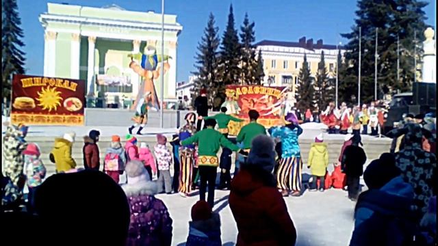 Театрализованное представление Сказка " Широкая Масленица "