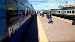 Город Тула Московский вокзал.Электропоезда