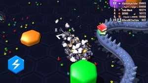 Snake Rivals - (Gameplay 184 Mix) - Kill the Big Snake 13 New