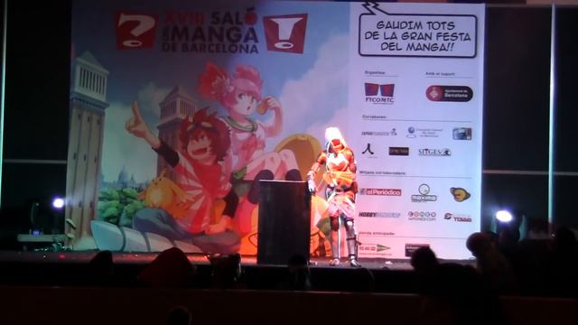 [CDC] Tali'Zorah - Mass Effect // (Concurso Cosplay) Salon Manga BCN 2012 смотреть онлайн