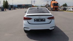 хендай солярис белый