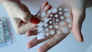 Новогодняя маникюрная распаковка // Распаковка посылок Aliexpress