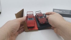 Rychle a zběsile č. 5 Dodge Charger Daytona + č. 6 Ford Escort Mk. I RS1600 (70-74) 1:43 DeAgostini