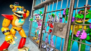 ФРЕДДИ НАШЕЛ АНИМАТРОНИКОВ ФНАФ В ГТА 5 МОДЫ! FNAF SECURITY BREACH ОБЗОР МОДА GTA 5 MODS ВИДЕО