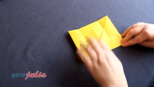 Оригами из бумаги КОРОБОЧКА С КРЫШКОЙ