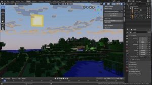 Create a Minecraft Sky inside Blender (#MCprep Tutorial)