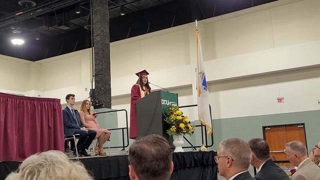 Shepherd Hill Graduation 2022. President Erin Moran's speech. смотреть онлайн
