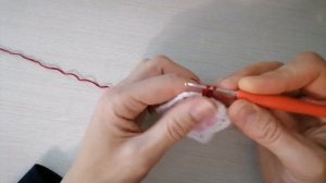 Вязаная салфетка крючком СЕРДЕЧКИ. Crocheted napkin HEARTS.