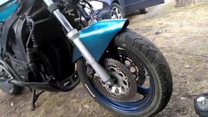 Suzuki gsx f 600 katana переделываем в стрит ,начало ч1
