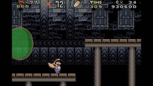 Super Mario World/Super Mario Advance 2 (GBA) Vanilla Ghost House