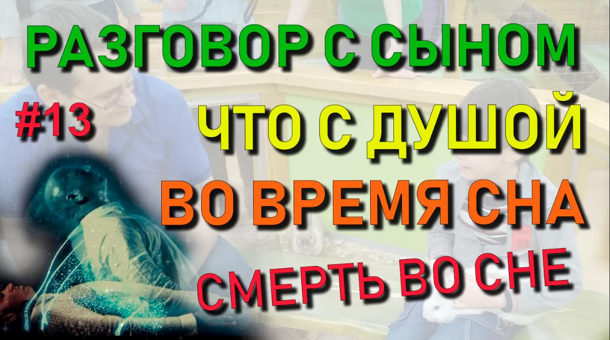 ✅ Разговор с сыном #13: Смерть во сне это... Куда уходит сущность во время сна.  Что такое сон