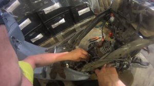 Снимаем мотор Honda Tact AF-24 Мистика От первого лица