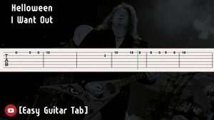 Helloween - I Want Out Guitar Tutorial [Tab]