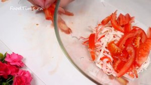 ?Салат "Красное море" по-новому?Заказали в кафе, а салат оказался не классический?Salad "Red Sea"