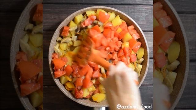 ОВОЩНОЕ РАГУ, ТУШЕНЫЕ ОВОЩИ, РЕЦЕПТ РАГУ, РАГУ С ГРИБАМИ, ЧТО ПРИГОТОВИТЬ НА УЖИН?