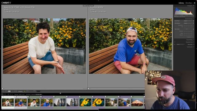 Sony A7C II vs Fujifilm X100V: The Ultimate EDC Camera Comparison! смотреть онлайн