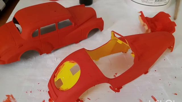 Переделка машинки за 55 руб из Фикс прайс