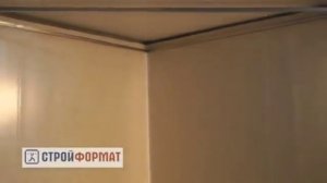 Монтаж панелей на потолок и стены