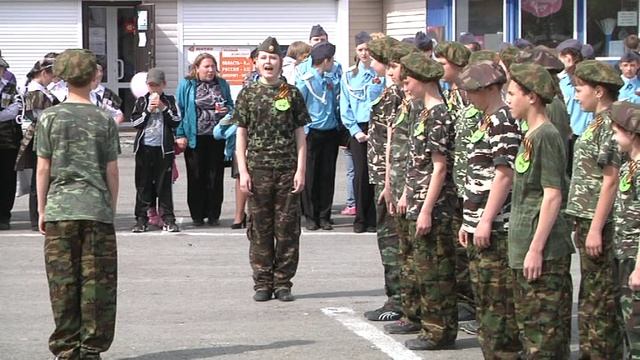 2012 05 08 Смотр строя и песни, г.Туринск