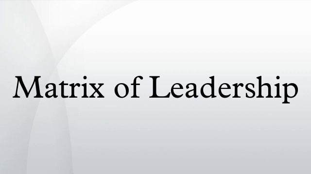 Matrix of Leadership смотреть онлайн