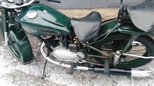 Мотоцикл ИЖ 49 (Реставрацiя ретро мото)