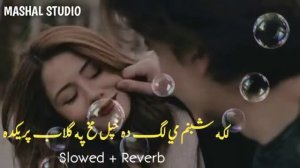 Laka Shabnam Mi Da Khpal Makh Pa Gulab Preda [ Slowed+Reverb ] Pashto New Song