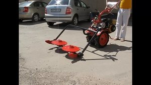Мотоблок Салют косилка роторная