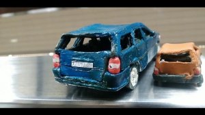 ОБЗОР ОПЕЛЬ ВЕКТРА Б ИЗ ПЛАСТИЛИНА