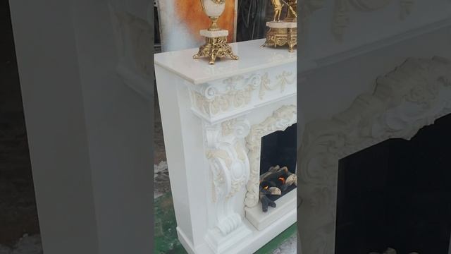 Ампир Белый мрамор, раскраска Крем Брюле. смотреть онлайн