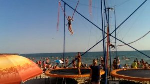 Сальто в полёте)))Море 2016