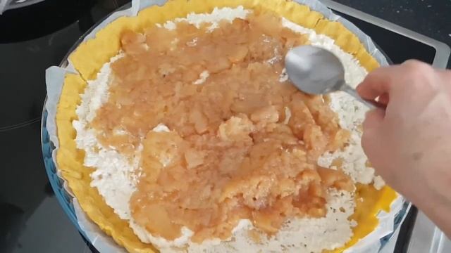 ПОТРЯСАЮЩИЙ Фруктово-Яблочный ПИРОГ без Сахара, Дрожжей и Глютена на тонком тесте от Elena France