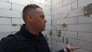 Строим дачный дом и баню. Стены 1 этажа готовы. Опалубка под плиту перекрытия. Весенний этап стройк