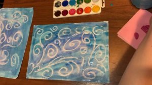 Рисуем морозные узоры