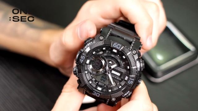 Обзор и настройка часов SKMEI 1228 смотреть онлайн