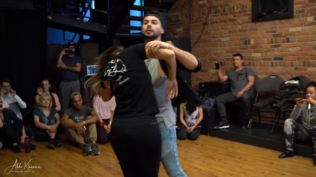 Zandro and Larissa #3 workshop demo at Zouk Infusion Weekend 2019 смотреть онлайн